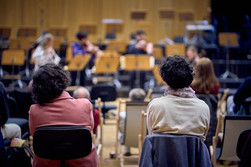 Photo petit-déjeuner en musique